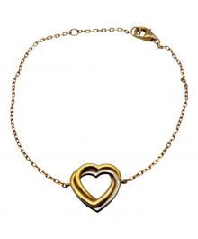 Cartier（カルティエ）の古着「トリニティ ハートブレスレット」