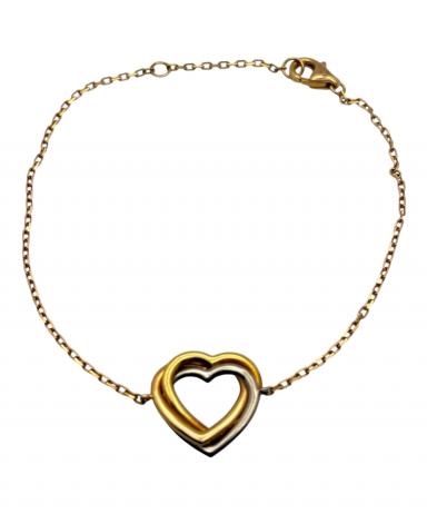 中古・古着通販】Cartier (カルティエ) トリニティ ハートブレスレット