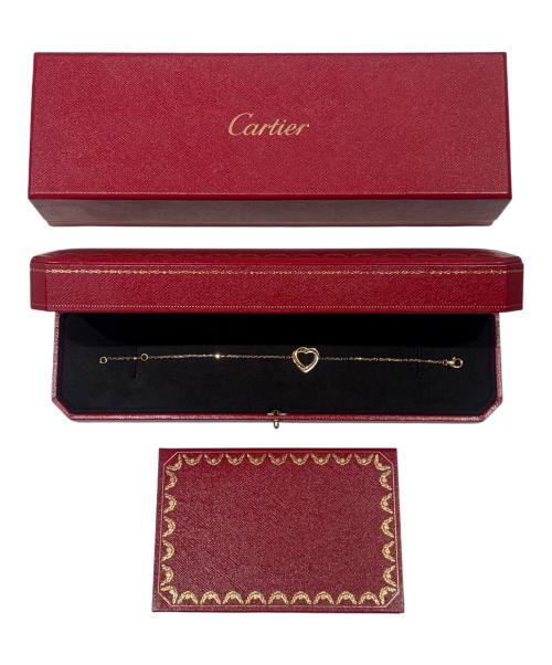Cartier（カルティエ）Cartier (カルティエ) トリニティ ハートブレスレット サイズ:18cmの古着・服飾アイテム