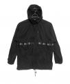 ）の古着「Care label-detail shell hooded jacket」｜ブラック