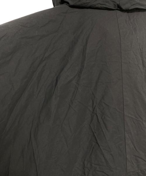VETEMENTS（ヴェトモン）VETEMENTS (ヴェトモン) Care label-detail shell hooded jacket ブラック サイズ:Sの古着・服飾アイテム
