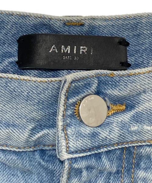 AMIRI（アミリ）AMIRI (アミリ) アートパッチデニムショートパンツ インディゴ サイズ:33の古着・服飾アイテム