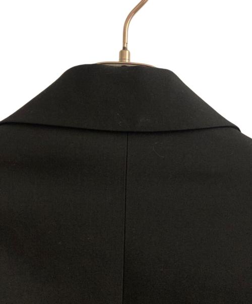 COMME des GARCONS（コムデギャルソン）COMME des GARCONS (コムデギャルソン) ウールロングコート ブラック サイズ:ｌの古着・服飾アイテム