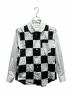 COMME des GARCONS COMME des GARCONS（コムデギャルソン コムデギャルソン）の古着「シャツ/RO-B007」｜ブラック×ホワイト