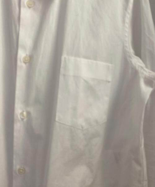 COMME des GARCONS（コムデギャルソン）COMME des GARCONS (コムデギャルソン) コットンアシンメトリーシャツ ホワイト サイズ:ｌの古着・服飾アイテム