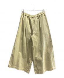 COMME des GARCONS COMME des GARCONS（コムデギャルソン コムデギャルソン）の古着「ワイドストレートパンツ/チノパンツ/AD2024」｜ベージュ