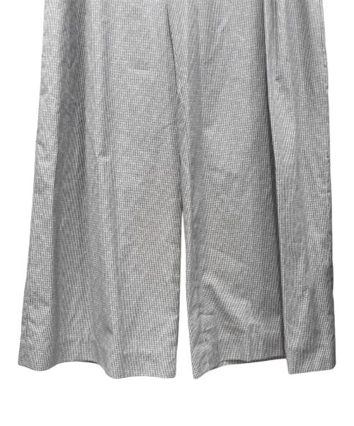 CHANEL（シャネル）CHANEL (シャネル) ワイドパンツ ホワイト×ネイビー サイズ:38 未使用品の古着・服飾アイテム