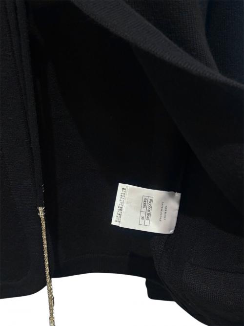 CHANEL（シャネル）CHANEL (シャネル) CCチャームカーディガン ブラック サイズ:38の古着・服飾アイテム