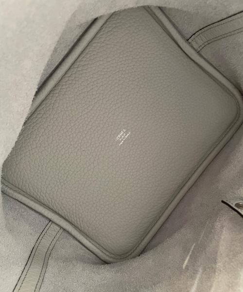 HERMES（エルメス）HERMES (エルメス) ピコタンロックMM/シルバー金具/トリヨンクレマンス/ブルーペール/Y刻印 ブルーペールの古着・服飾アイテム