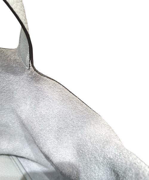 HERMES（エルメス）HERMES (エルメス) ピコタンロックMM/シルバー金具/トリヨンクレマンス/ブルーペール/Y刻印 ブルーペールの古着・服飾アイテム