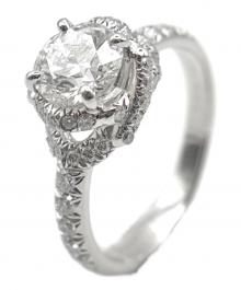 CHAUMET（ショーメ）の古着「Lien d'Amour Engagement Ring リアン ダムール エンゲージメント リング」