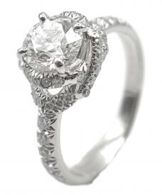 CHAUMETショーメ）の古着「Lien d'Amour Engagement Ring リアン ダムール エンゲージメント リング」