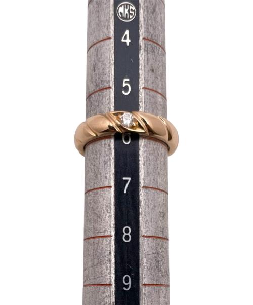 CHAUMET（ショーメ）CHAUMET (ショーメ) トルサード1Pダイヤモンドリング サイズ:6号の古着・服飾アイテム