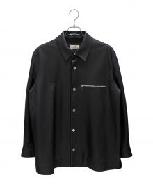 HERMES（エルメス）の古着「オーバーシャツ」｜ブラック