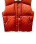 中古・古着 MONCLER (モンクレール) HUSHEN/ダウンベスト オレンジ サイズ:3：70000円