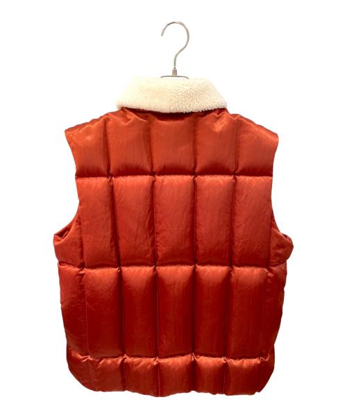 MONCLER（モンクレール）MONCLER (モンクレール) HUSHEN/ダウンベスト オレンジ サイズ:3の古着・服飾アイテム