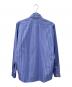HERMES (エルメス) ゴールドセリアボタン ストライプシャツ ブルー サイズ:SIZE 39-15 1/2：45000円