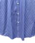 中古・古着 HERMES (エルメス) ゴールドセリアボタン ストライプシャツ ブルー サイズ:SIZE 39-15 1/2：45000円