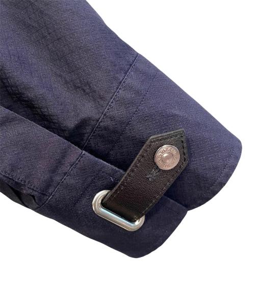 HERMES（エルメス）HERMES (エルメス) ジャカード織り長袖シャツ ネイビー サイズ:43の古着・服飾アイテム