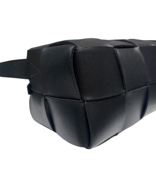 BOTTEGA VENETA（ボッテガベネタ）BOTTEGA VENETA (ボッテガベネタ) BRICK CASSETTE/スモールブリックカセット バッグ ブラック サイズ:-の古着・服飾アイテム