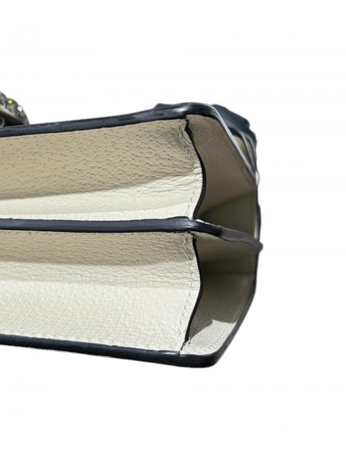 GUCCI（グッチ）GUCCI (グッチ) ディオニュソス スモール/ショルダーバッグ/チェーン/レザー/シルバー金具/バッグ/400249 アイボリー サイズ:small/スモールの古着・服飾アイテム