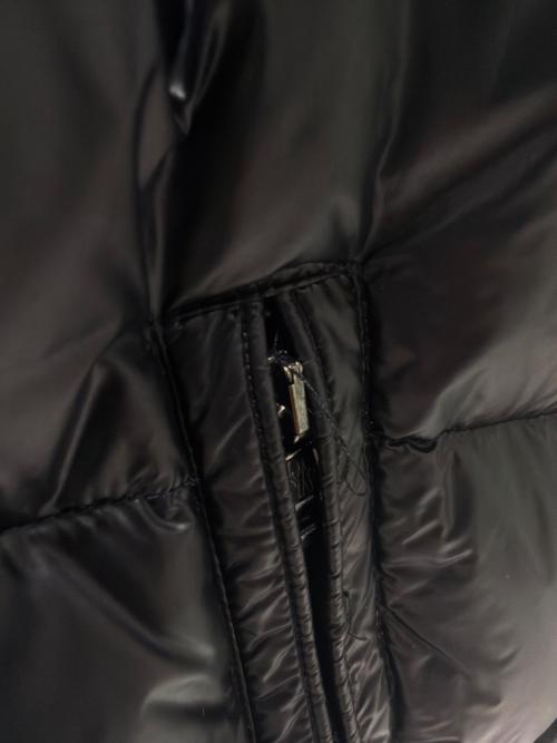 MONCLER（モンクレール）MONCLER (モンクレール) BJMAYA/ファー付きダウンジャケット/32091403001053029 ブラック サイズ:1の古着・服飾アイテム