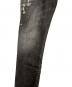 中古・古着 DSQUARED2 (ディースクエアード) BLACK PIONER WASH SKATER JEANS ブラック サイズ:50：32000円