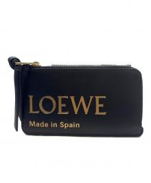LOEWE（ロエベ）の古着「エンボスロゴコインケース　CLE0Z40X01」｜ブラック