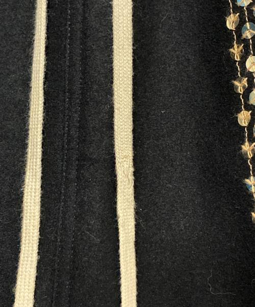 RICK OWENS（リックオウエンス）RICK OWENS (リックオウエンス) スパンコール装飾サルエルパンツ ブラック サイズ:40の古着・服飾アイテム