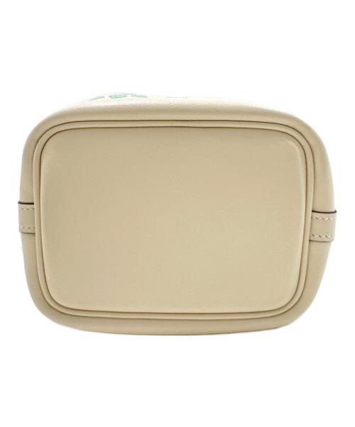 HERMES（エルメス）HERMES (エルメス) ピコタンロックミクロラッキー デイジー ホワイト×ミントグリーン サイズ:ミクロの古着・服飾アイテム