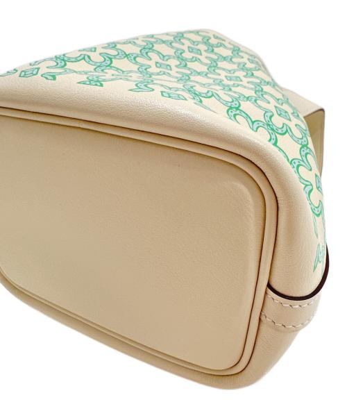 HERMES（エルメス）HERMES (エルメス) ピコタンロックミクロラッキー デイジー ホワイト×ミントグリーン サイズ:ミクロの古着・服飾アイテム