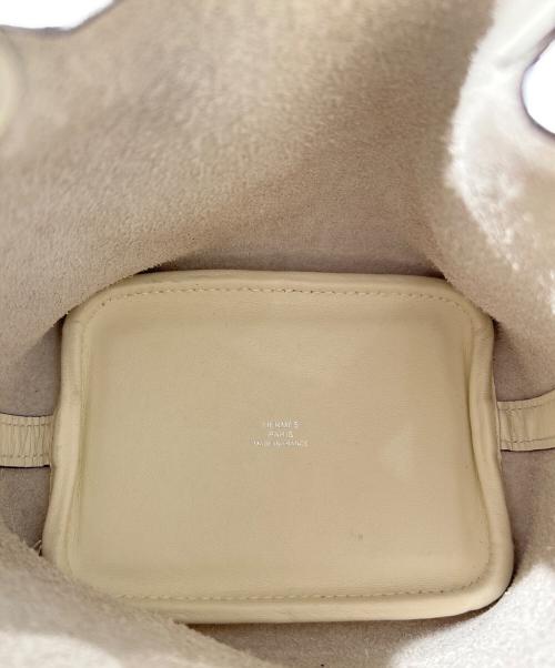 HERMES（エルメス）HERMES (エルメス) ピコタンロックミクロラッキー デイジー ホワイト×ミントグリーン サイズ:ミクロの古着・服飾アイテム