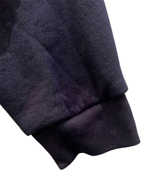 GUCCI（グッチ）GUCCI (グッチ) ウェブ&GUCCIラベル付きスウェットシャツ ネイビー サイズ:Mの古着・服飾アイテム