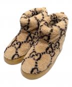 GUCCIグッチ）の古着「ムートンブーツ」｜ブラウン