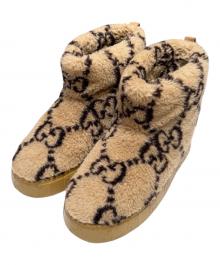 GUCCI（グッチ）の古着「ムートンブーツ」｜ブラウン