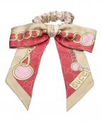 GUCCIグッチ）の古着「シュシュ」｜レッド×ピンク