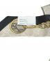 中古・古着 GUCCI (グッチ) シュシュ ブラック×ゴールド：30000円