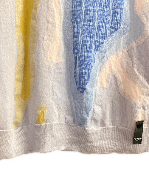 FENDI（フェンディ）FENDI (フェンディ) AIBRクルーネックニット マルチカラー サイズ:48の古着・服飾アイテム
