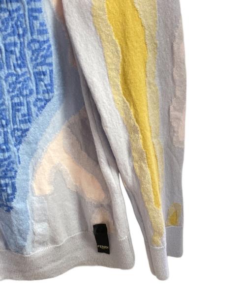 FENDI（フェンディ）FENDI (フェンディ) AIBRクルーネックニット マルチカラー サイズ:48の古着・服飾アイテム
