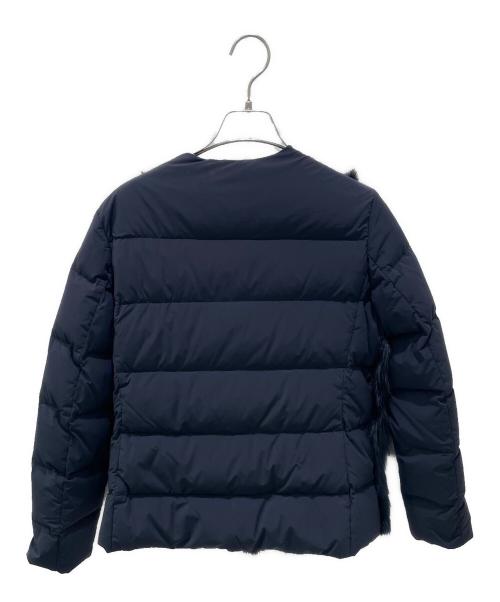 Max Mara WEEK END LINE（マックスマーラ ウイークエンドライン）Max Mara WEEK END LINE (マックスマーラ ウイークエンドライン) ラクーンファーダウンジャケット ブラック サイズ:36の古着・服飾アイテム