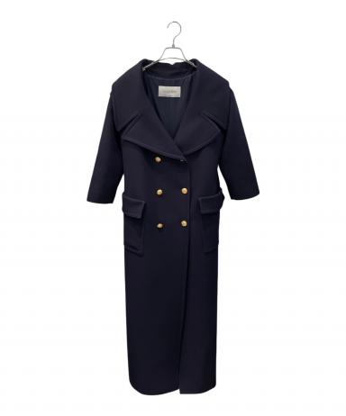 VALENTINO コート 中古・古着通販】VALENTINO (ヴァレンティノ) 金ボタンダブルブレスト