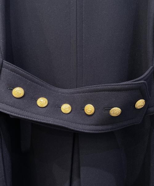 VALENTINO（ヴァレンティノ）VALENTINO (ヴァレンティノ) 金ボタンダブルブレストコート ネイビー サイズ:38の古着・服飾アイテム