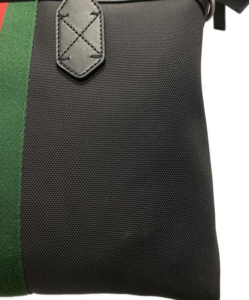 GUCCI（グッチ）GUCCI (グッチ) シェリーライン 2wayトートバッグ ブラックの古着・服飾アイテム