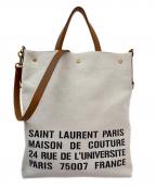 Saint Laurent Parisサンローランパリ）の古着「RIVE GAUCHE」｜ベージュ