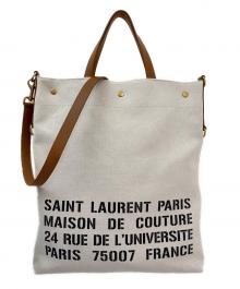 Saint Laurent Paris（サンローランパリ）の古着「RIVE GAUCHE」｜ベージュ