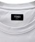 中古・古着 FENDI (フェンディ) ロゴラベル カットソー ホワイト サイズ:Ｓ：40000円