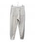 BRUNELLO CUCINELLI (ブルネロクチネリ) アンクルジップ付き コットン イングリッシュリブ ニットパンツ ライトグレー サイズ:XS：30000円