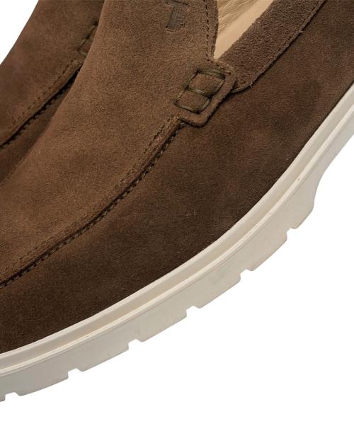 TOD'S（トッズ）TOD'S (トッズ) スエードヴァンプローファー ブラウン サイズ:7の古着・服飾アイテム
