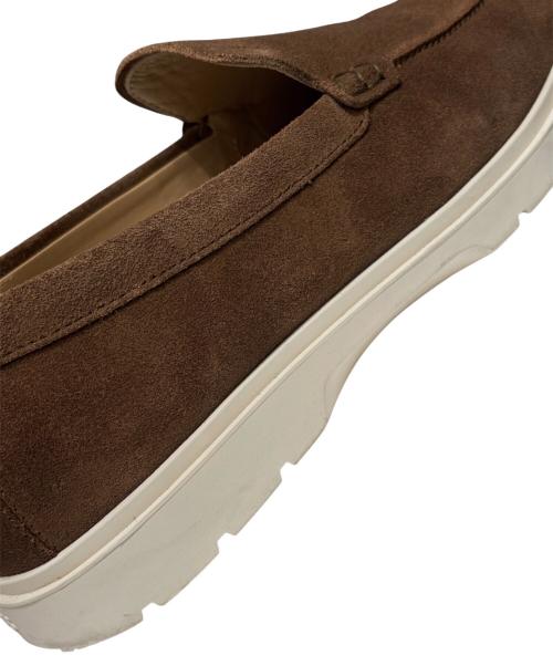 TOD'S（トッズ）TOD'S (トッズ) スエードヴァンプローファー ブラウン サイズ:7の古着・服飾アイテム