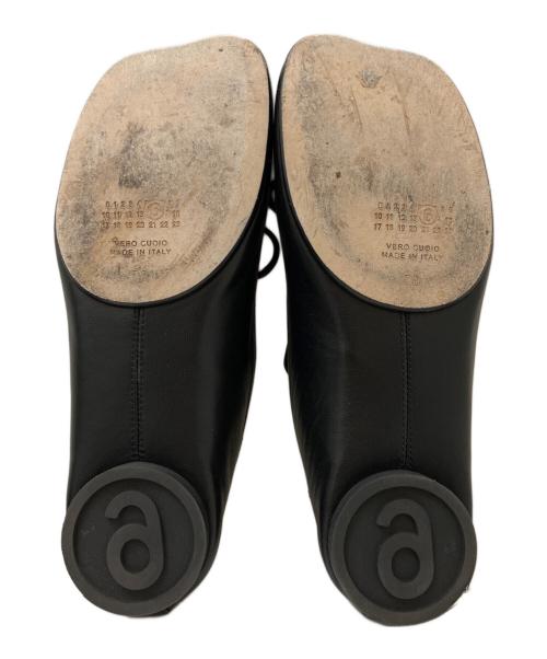 MM6 Maison Margiela（エムエムシックスメゾンマルジェラ）MM6 Maison Margiela (エムエムシックスメゾンマルジェラ) Anatomic Numbering Ballet Flats ブラック サイズ:38の古着・服飾アイテム